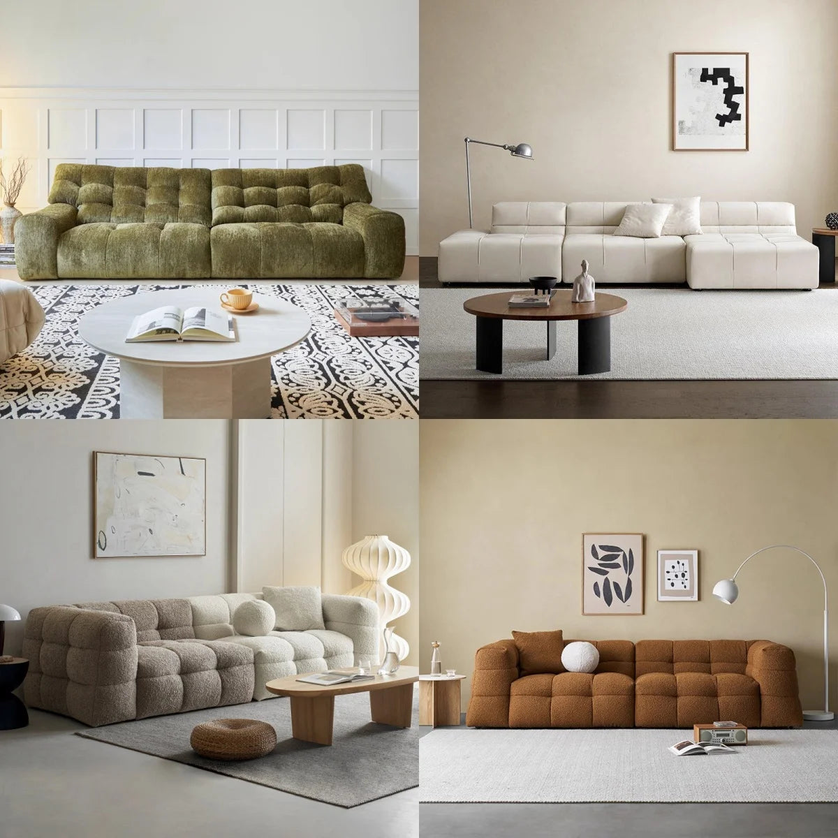 Wholesale Premium Sectional Sofas New Design Living Room Puff Sofa Set