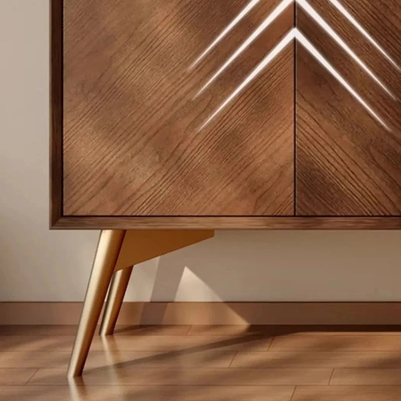 Economic Simple High-quality Wood Storage Living Room Cabinets Decor