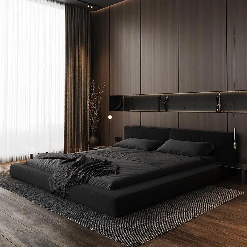 Headboard Fashionable Bed Modern European Quality Confortable Bed