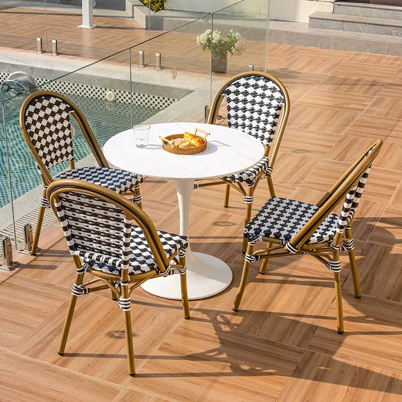 Designer Outside Garden Furniture Sets Minimalist Natural Retro Wood Garden Furniture