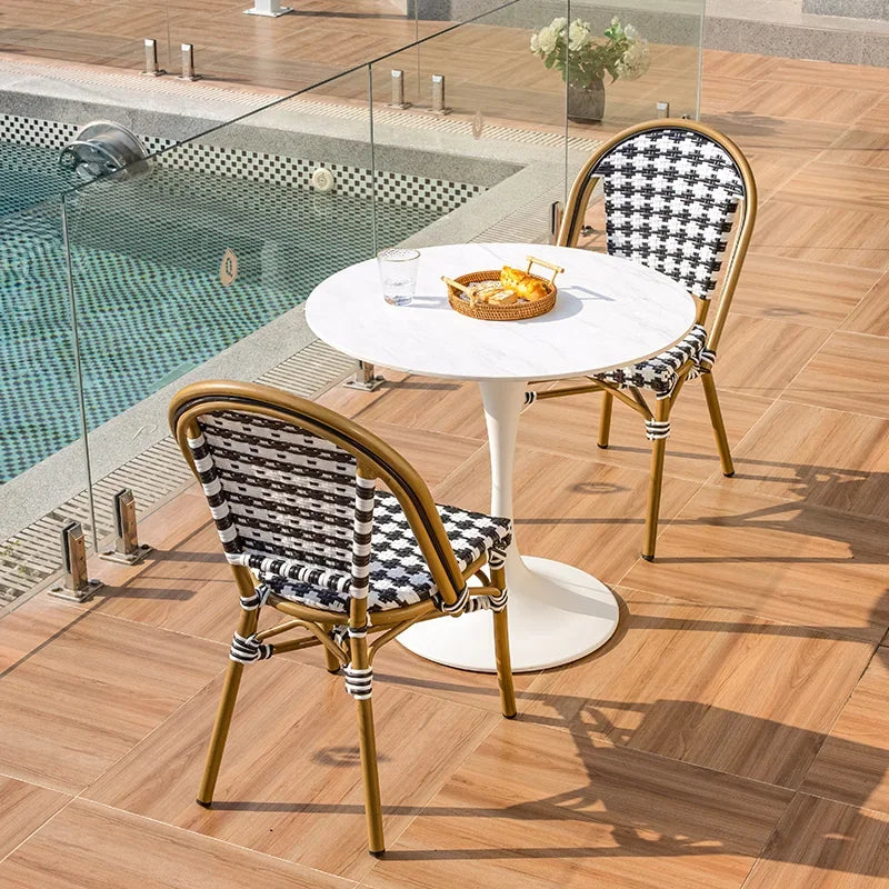 Designer Outside Garden Furniture Sets Minimalist Natural Retro Wood Garden Furniture