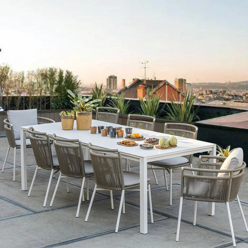 Quality Minimalist Garden Sets Veranda Gazebo Alfresco Lounge Patio Set Part Sun-proof Meble