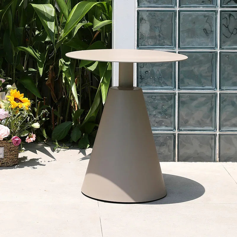 Alumnium Balcony Garden Furniture Set Outdoor Waterproof Lounge Yard Garden