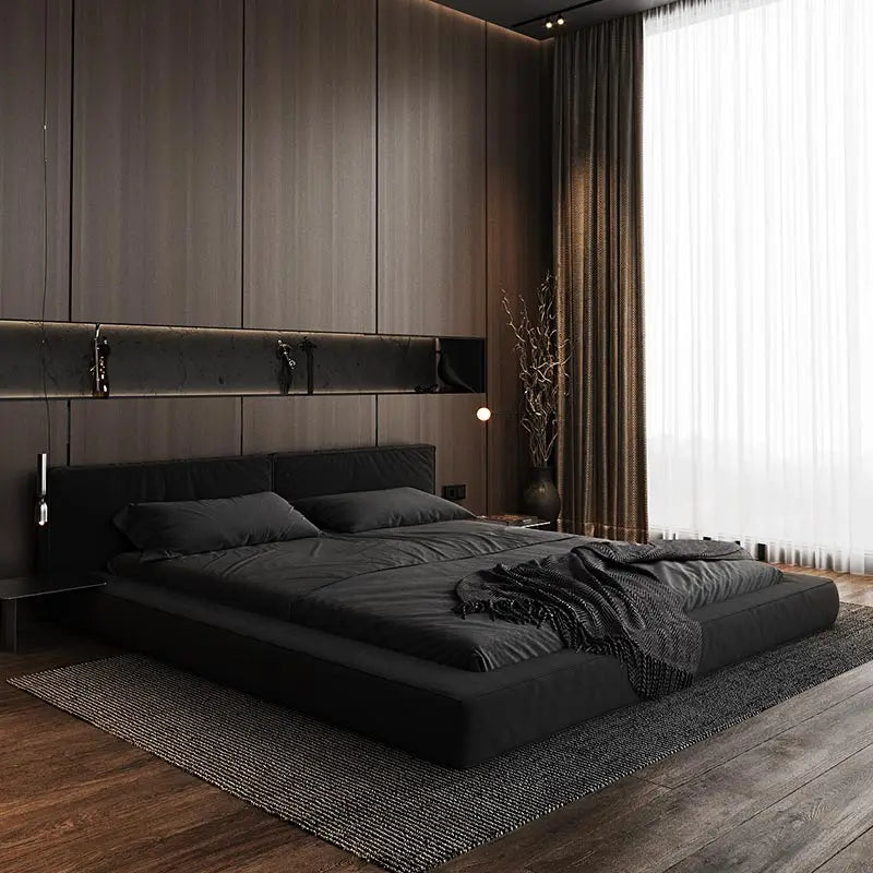 Headboard Fashionable Bed Modern European Quality Confortable Bed