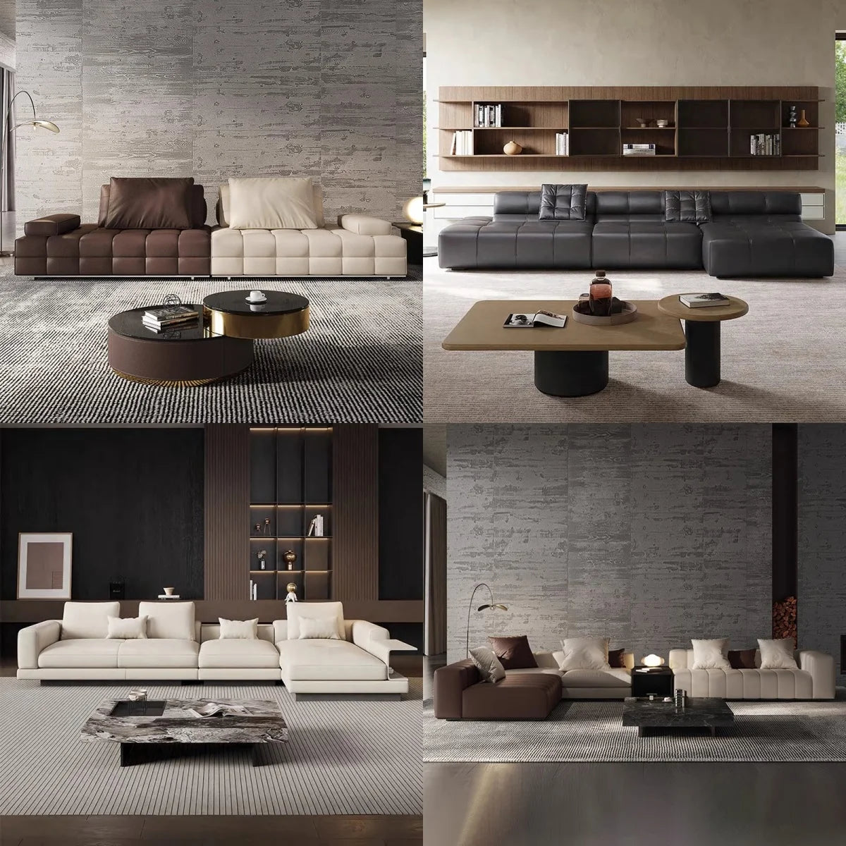 Wholesale Premium Sectional Sofas New Design Living Room Puff Sofa Set